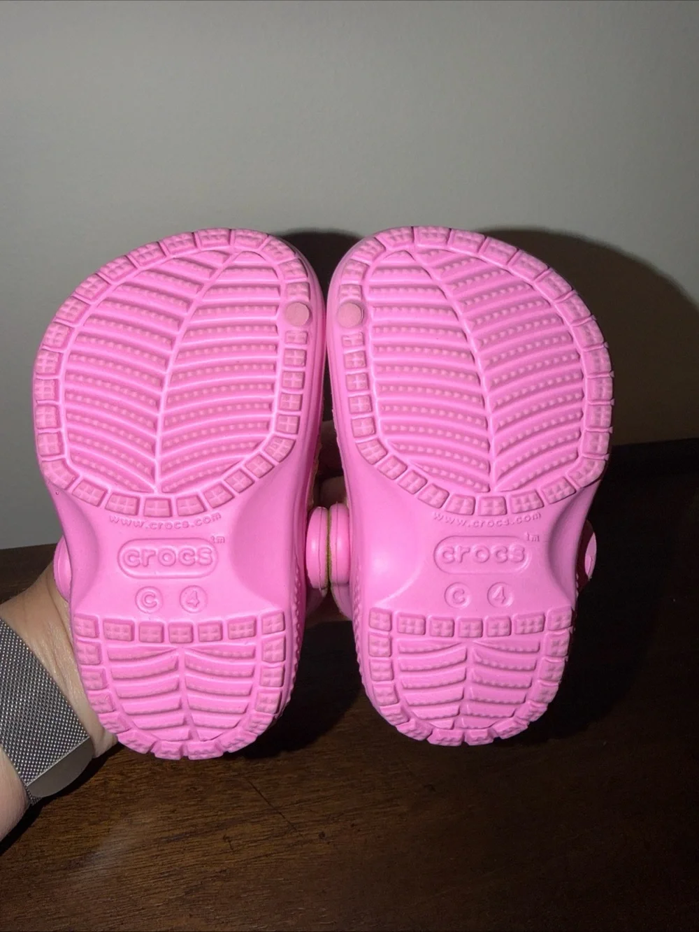Disney Princess Light Up Jewel Crocs Size C4 🔥🔥🔥